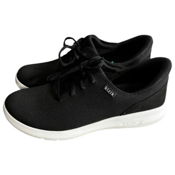 Kizik Madrid Eco Sneaker M 10 W 11.5 Black - Picture 4 of 5
